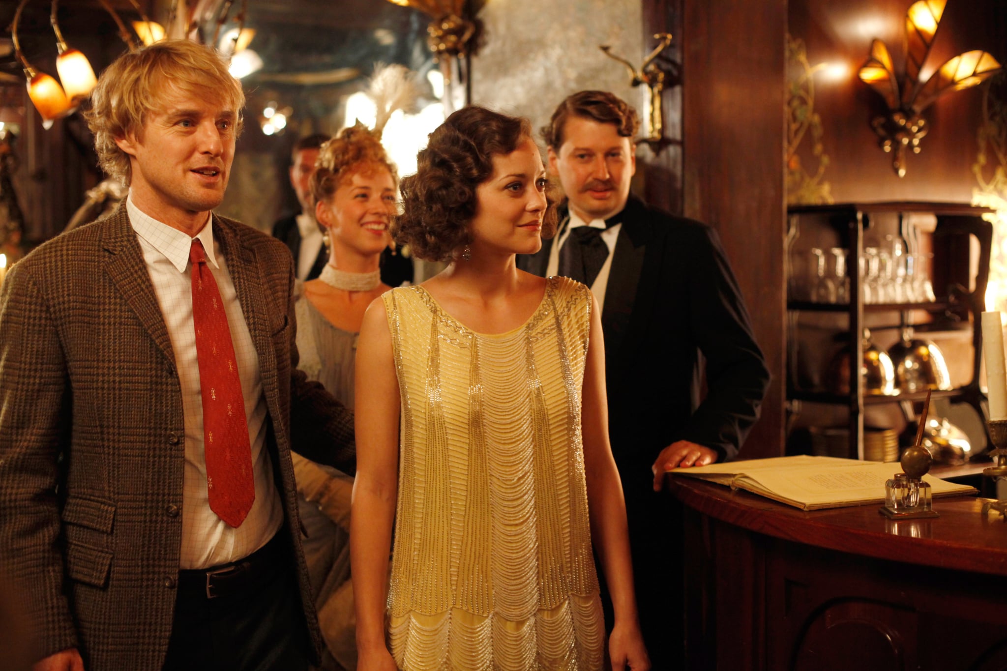Owen Wilson och Marion Cotillard i "Midnatt i Paris".