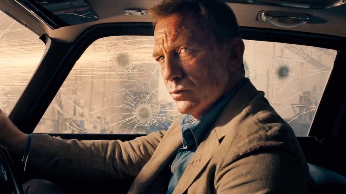 Daniel Craig som James Bond. Franchisen hyllades under Oscarsgalan.