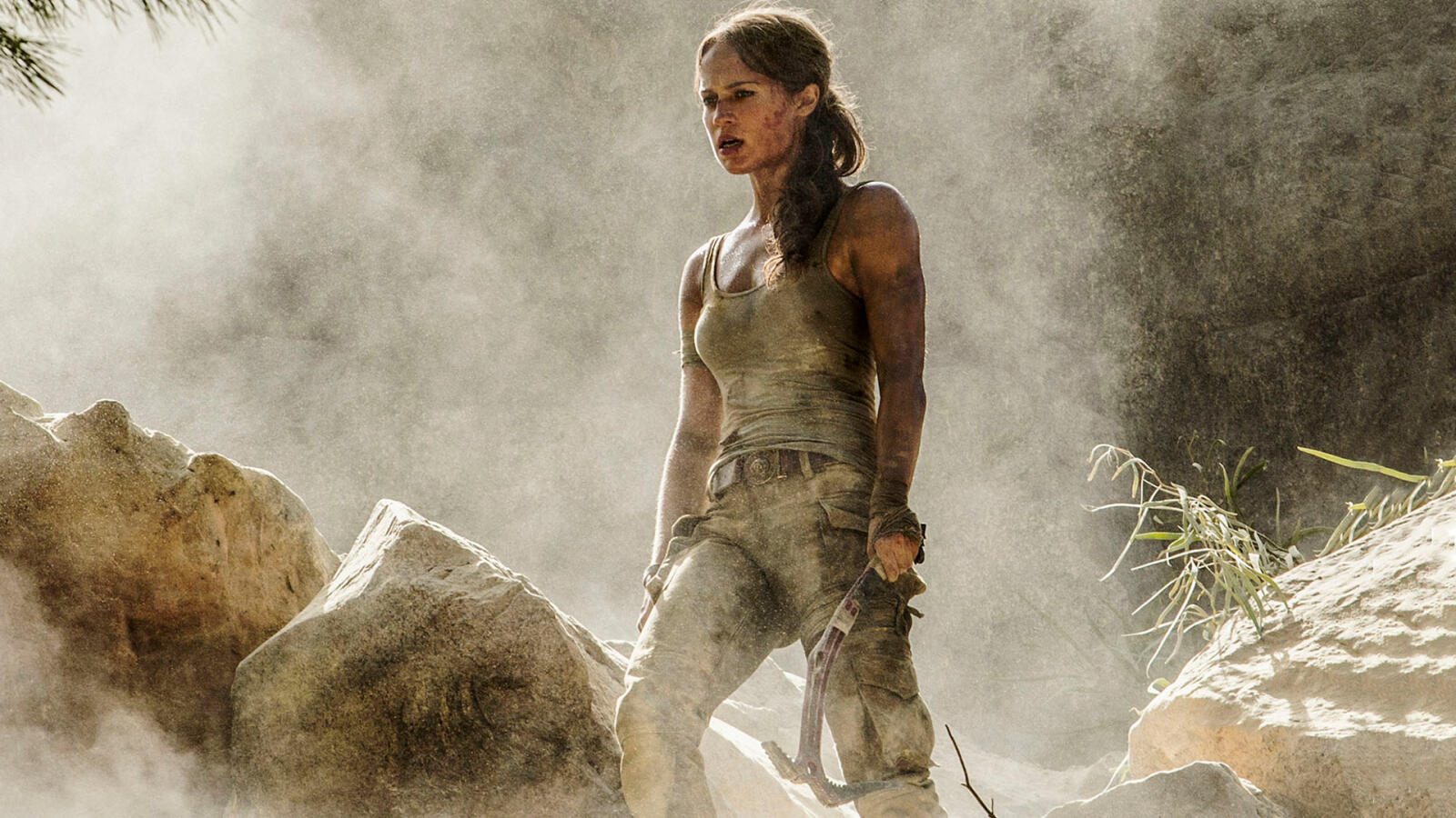 Alicia Vikander som Lara Croft