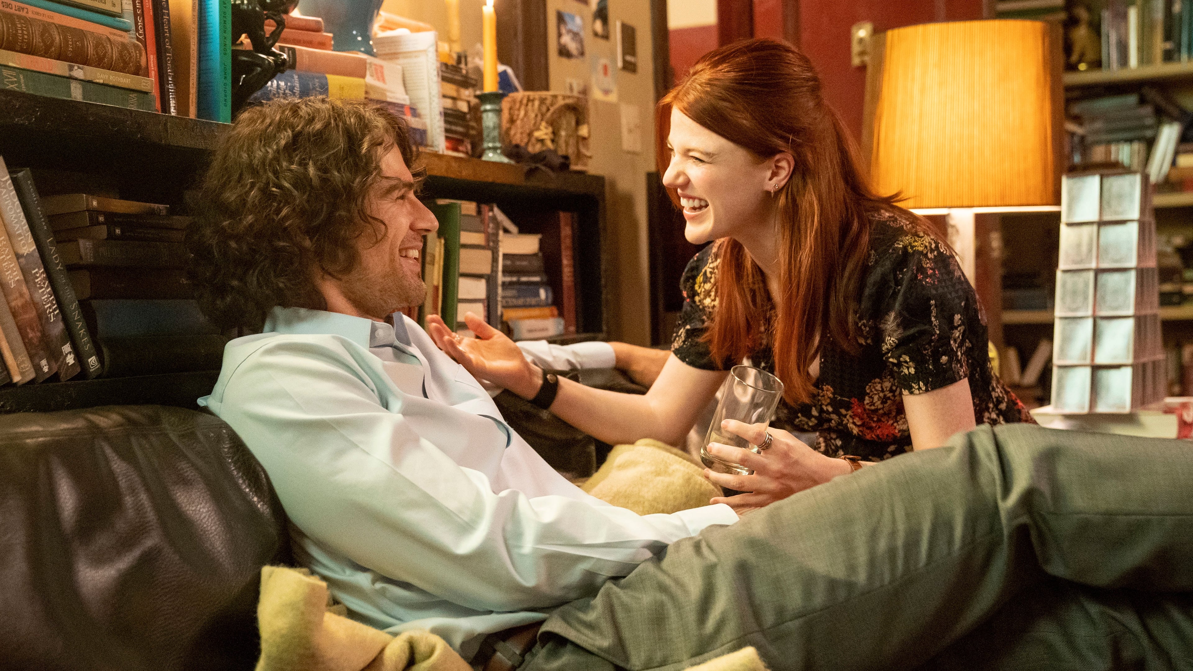 Theo James och Rose Leslie i The Time Travelers Wife