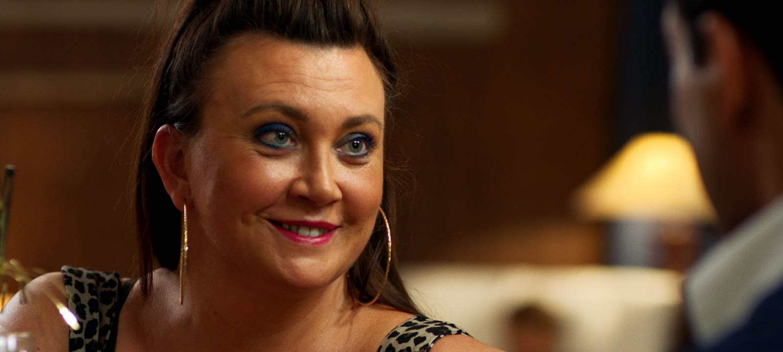 Camilla Läckberg inför Strandhotellet