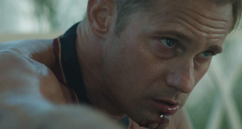 Alexander Skarsgårds sexscener i nya filmen: "Ingen man har sugit på min tå innan"