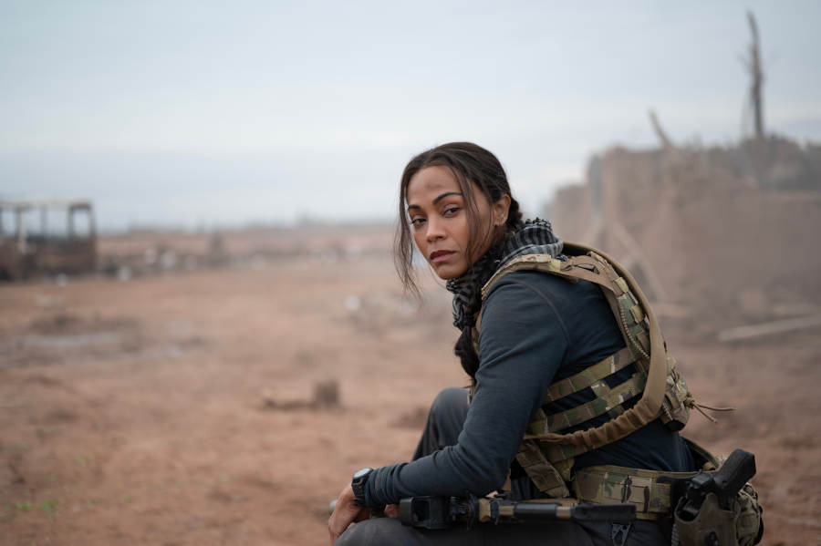 Zoe Saldaña il Special Ops: Lioness