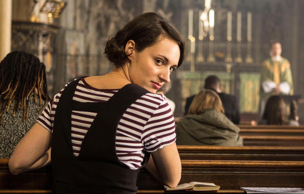 P&aring; femteplats... den briljanta komediserien &rdquo;Fleabag&rdquo;.