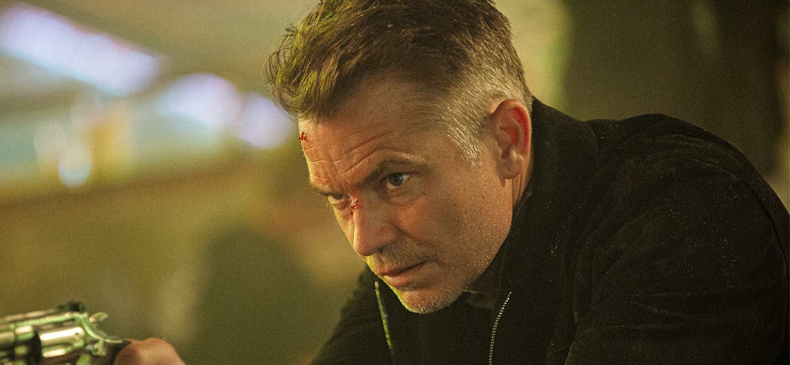 Timothy Olyphant i Havoc. Foto: Netflix.