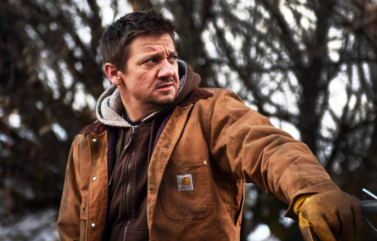 Jeremy Renner i &rdquo;Wind River&rdquo;.