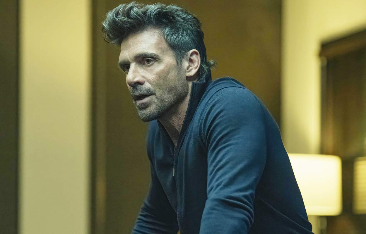 Frank Grillo som Rick Flag senior i Peacemaker. Foto: HBO Max.