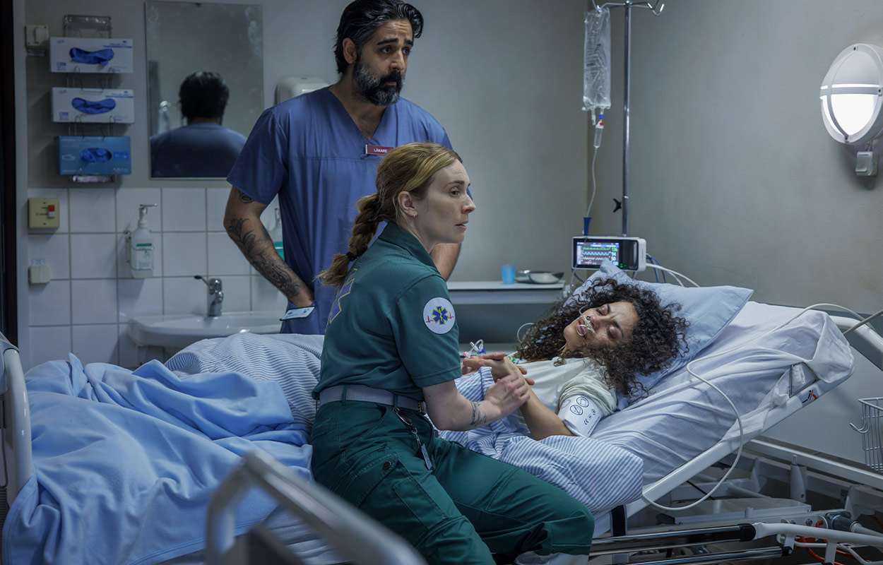 I veckan sl&auml;pps ny thrillerserie om ett Sverige i kris &ndash;&nbsp;flera stj&auml;rnor i t&auml;ten