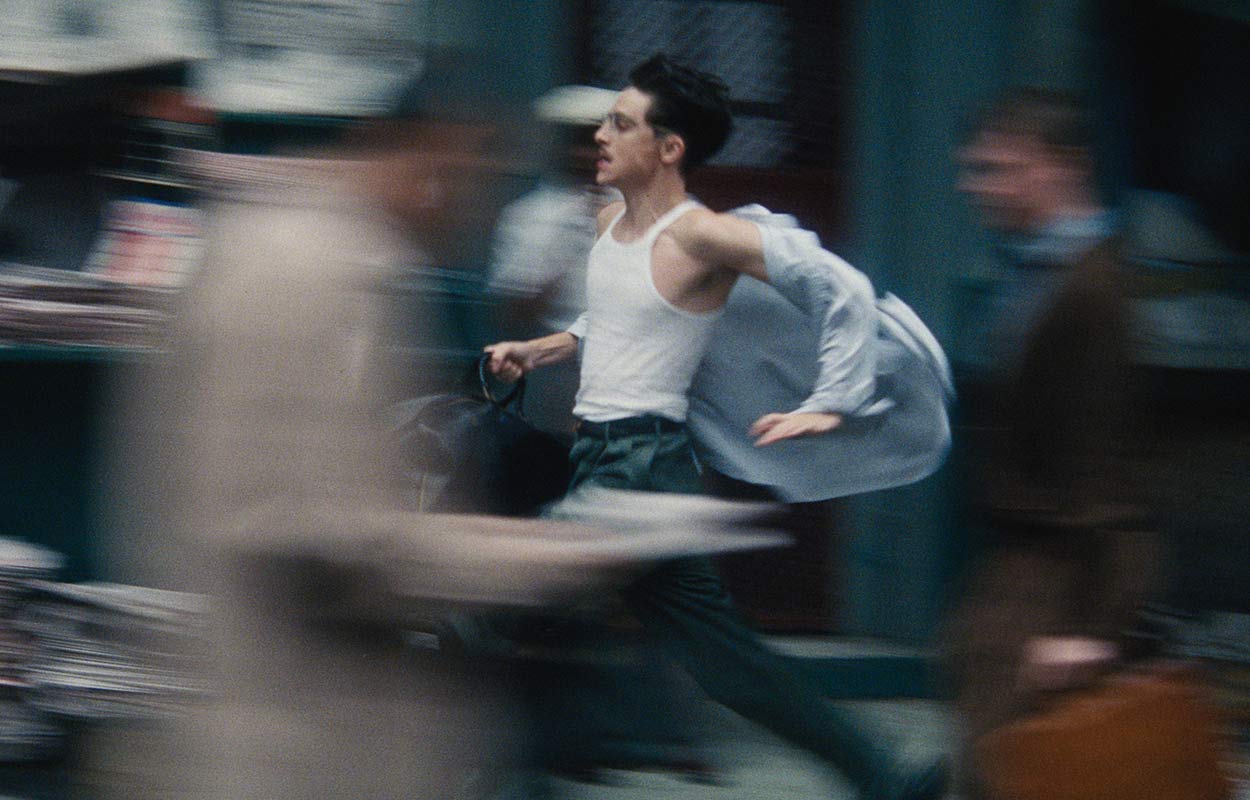 Timoth&eacute;e Chalamet som Marty Mauser i &rdquo;Marty Supreme&rdquo;.