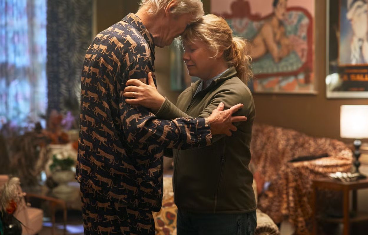 Claes M&aring;nsson och Eva Melander i &rdquo;Je m'appelle Agneta&rdquo;.