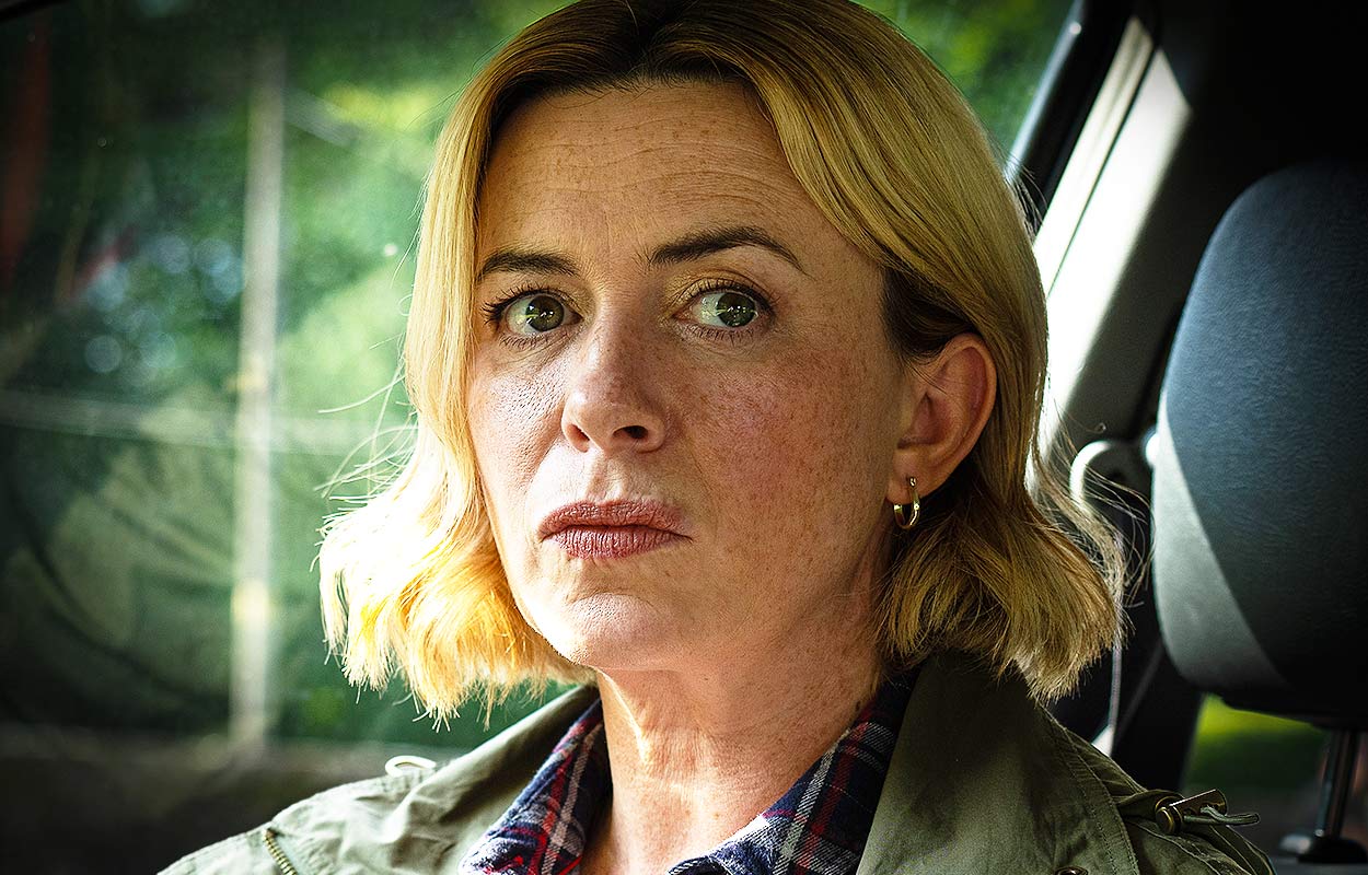 Eve Myles i &rdquo;Misst&auml;nkt&rdquo;. 