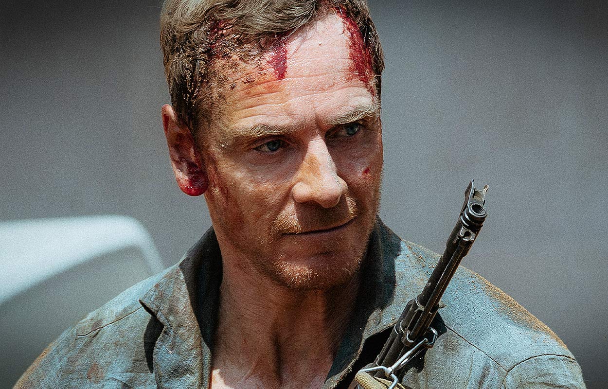 Michael Fassbender som Martian i &rdquo;The Agency&rdquo;.