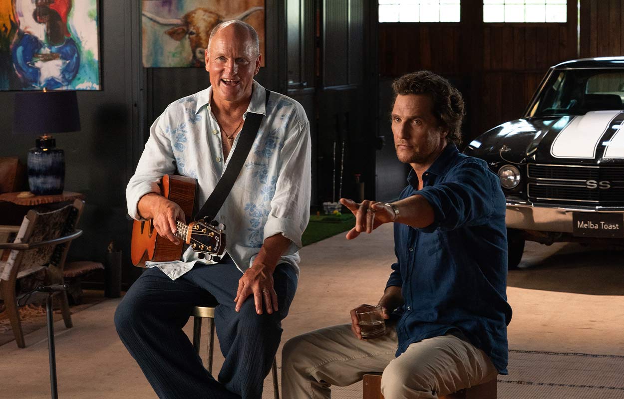 Woody Harrelson och Matthew McConaughey i &rdquo;Brothers&rdquo;.