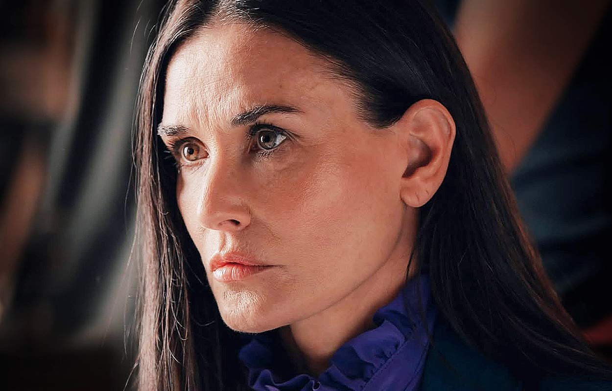 Demi Moore i &rdquo;The Substance&rdquo;.