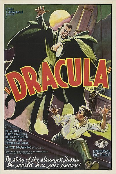 Top Selling Film Posters - Dracula, 1931