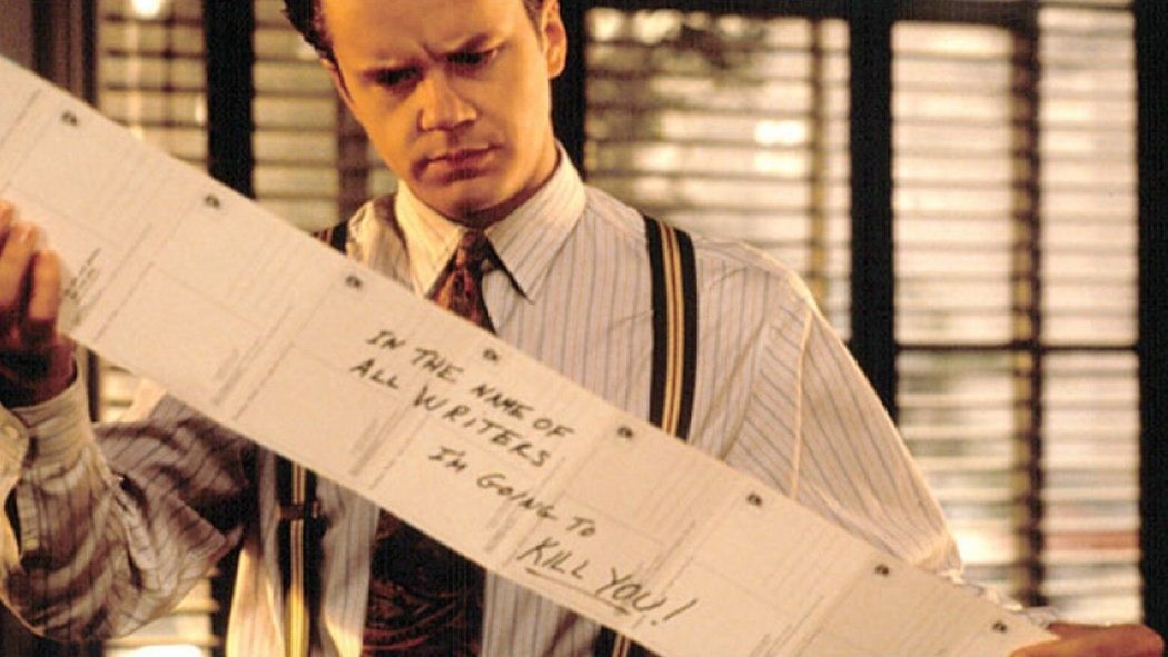 Tim Robbins i "The Player". En av de bästa filmerna om film. Välkryddad med meta-humor och referenser.