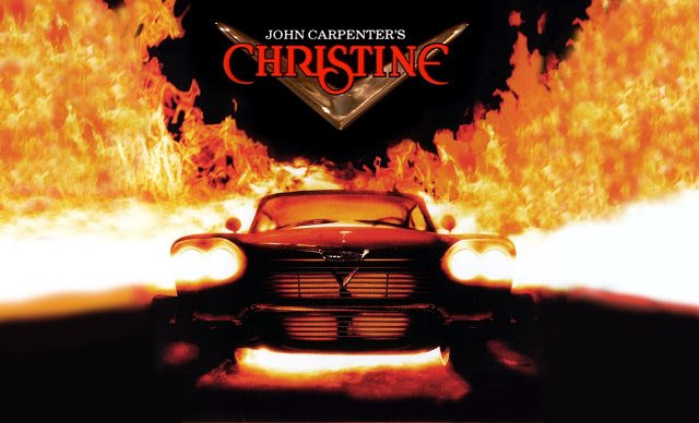 Poster till "Christine" en av de bästa Stephen King-filmerna.