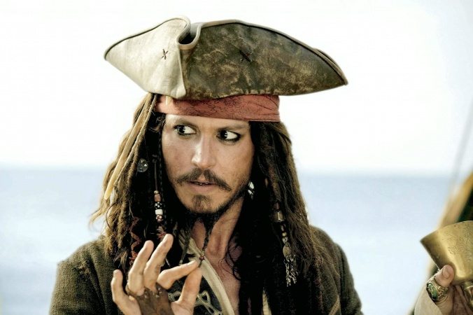 Johnn Depp som Jack Sparrow