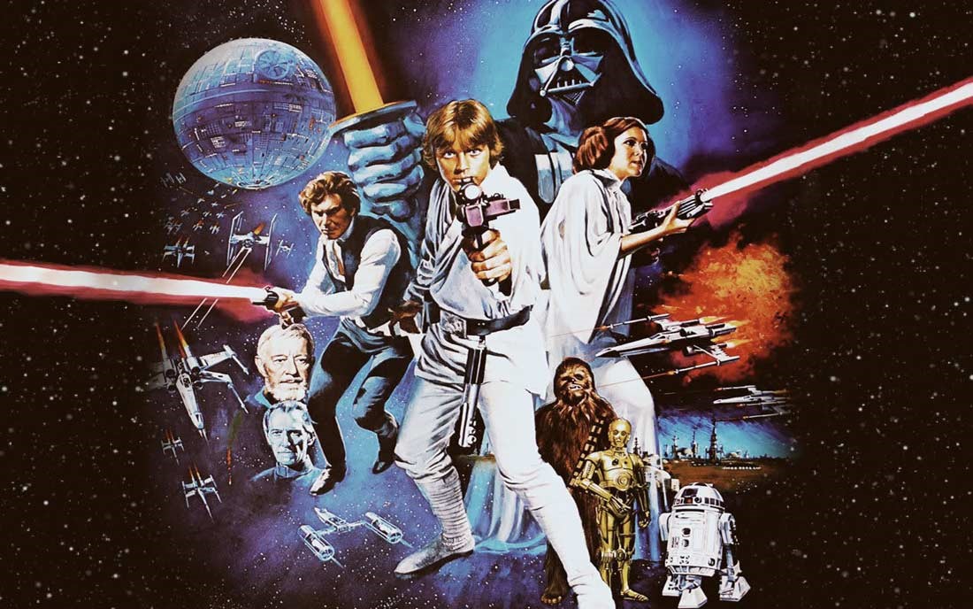 Se alla Star Wars filmer i rätt ordning!