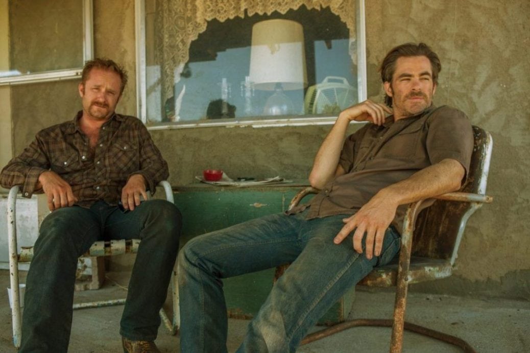 Ben Foster och Chris Pine i Hell or High Water.