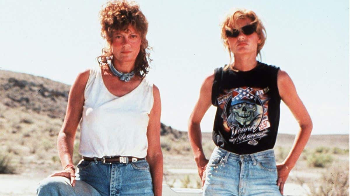 Susan Sarandon och Geena Davis i Thelma & Louise.