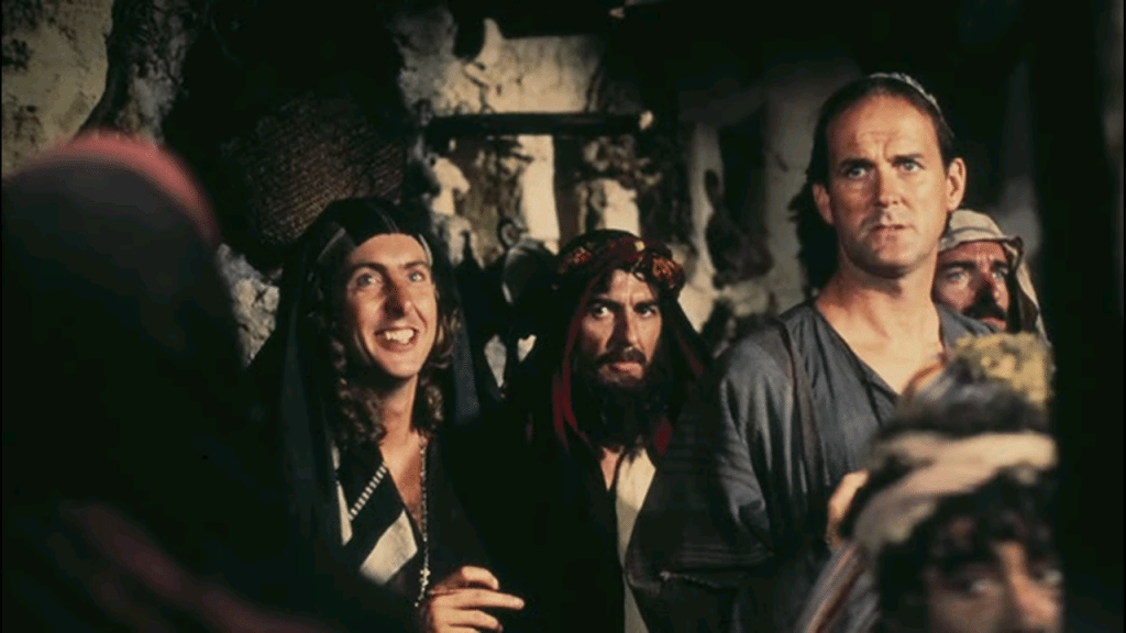 George Harrison i "Life of Brian"
