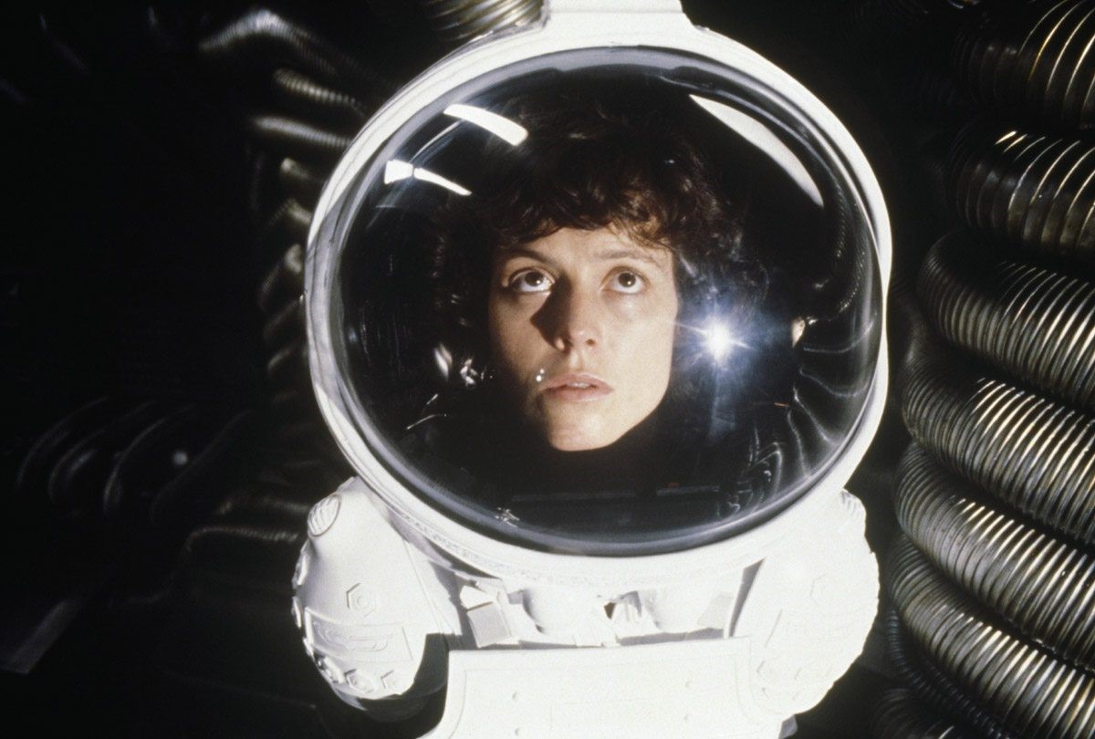 Sigourney Weaver som Ripley i filmen Alien.