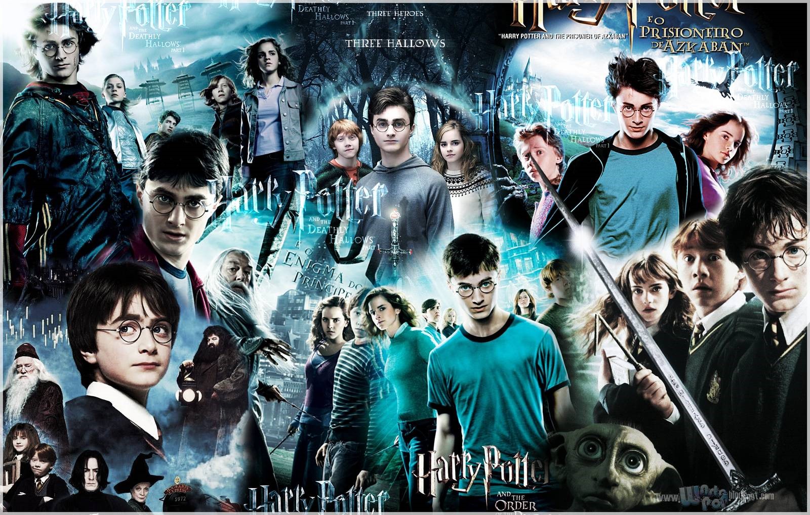 Bilder från Harry Potter-filmerna.