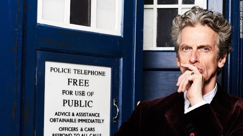 Peter Capaldi som doktorn i Doctor Who.