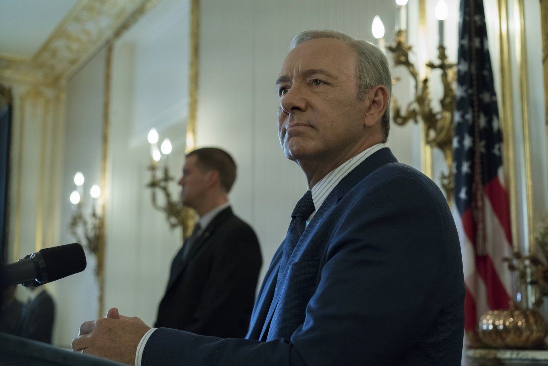 Kevin Spacey i House of Cards säsong 5