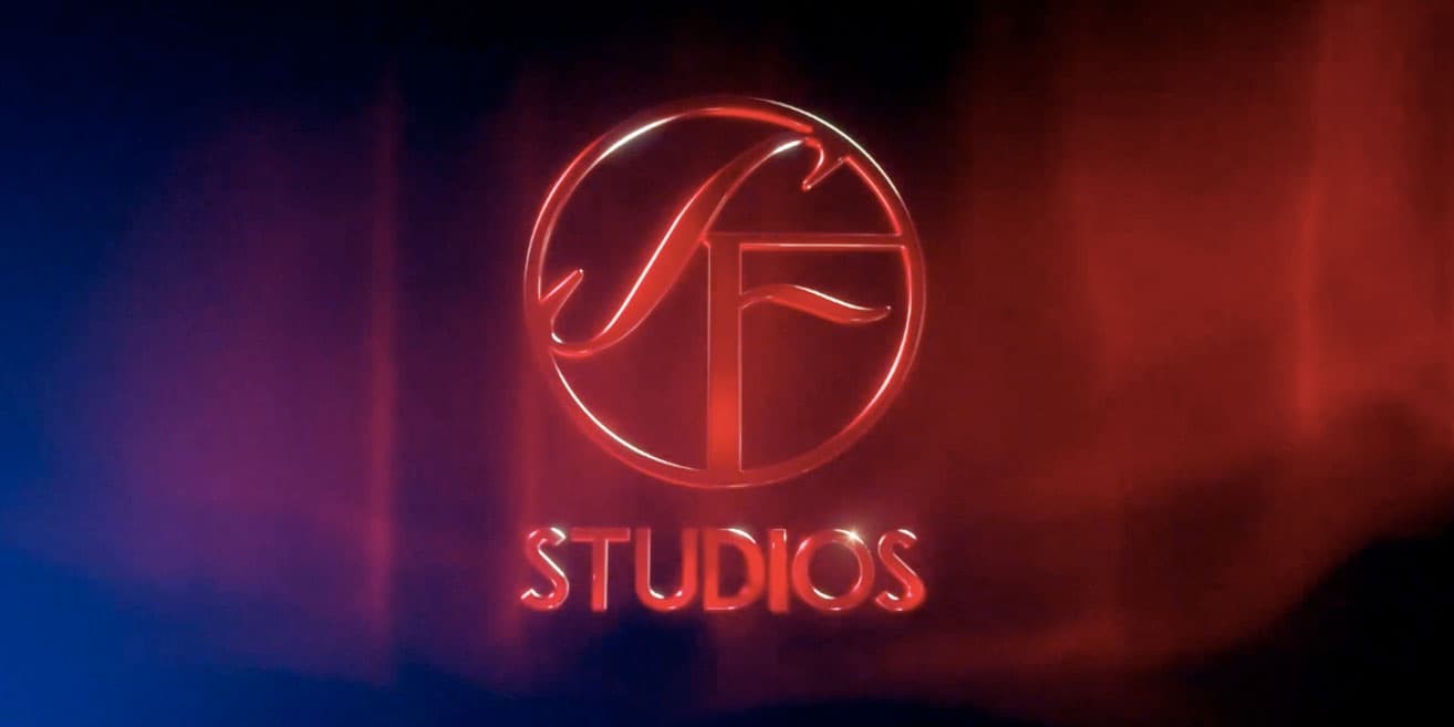 Filmbolaget SF Studios logotyp.