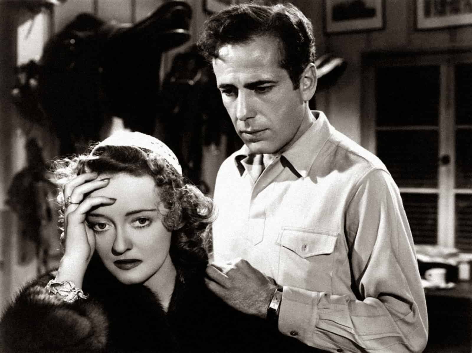 Bette Davis och Humphrey Bogart i "Dark Victory"