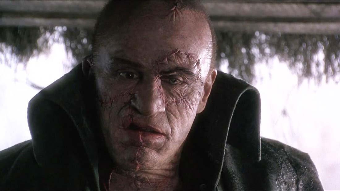 Ur Mary Shelley's Frankenstein. Robert De Niro gestaltar monstret.