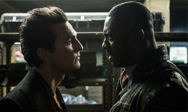 Matthew McConaughey står ansikte mot ansikte mot Idris Elba i "The Dark Tower"