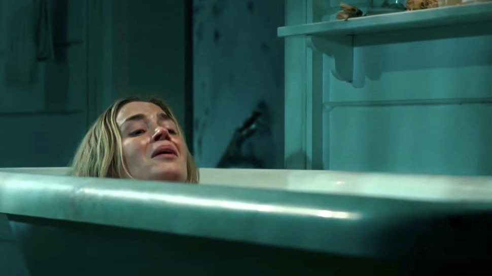 Emily Blunt i den kommande skräckfilmen A Quiet Place