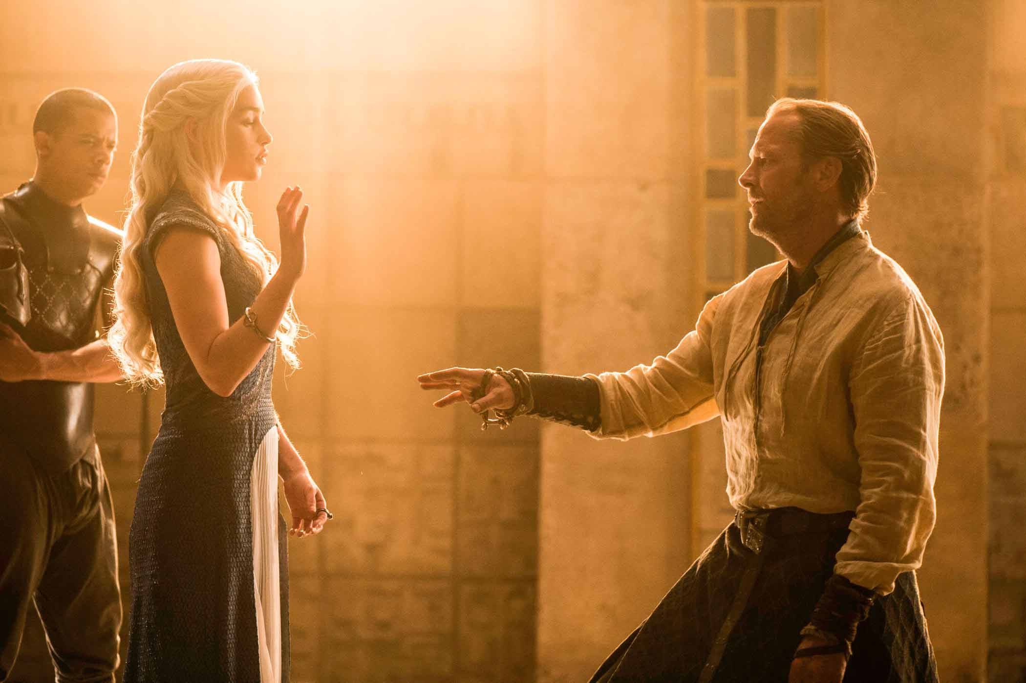 Jorah Mormont och Daenerys