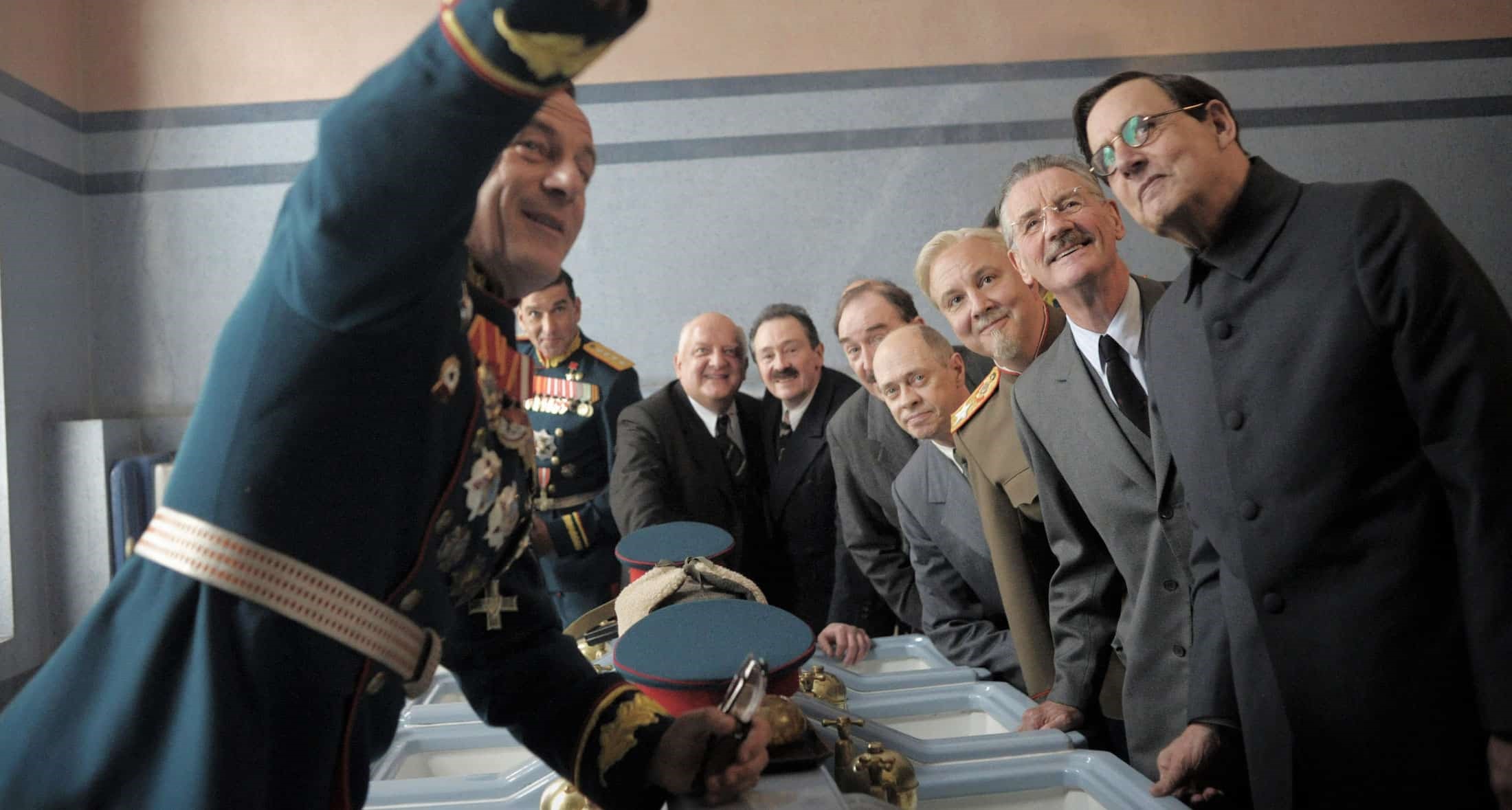 Bild från filmen The Death of Stalin.