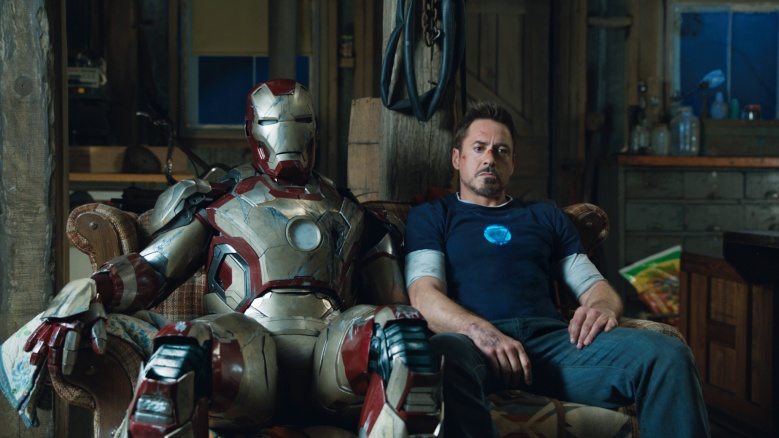 Robert Downey Jr. i Iron Man 3.