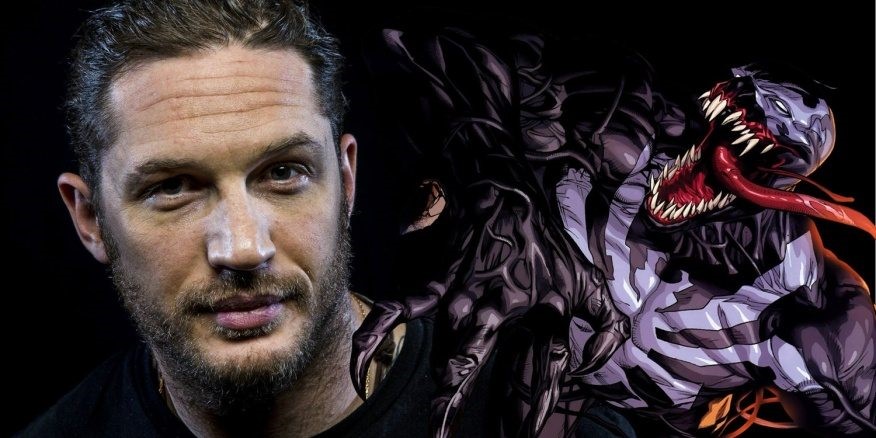 Tom Hardy och karaktären Venom - bästa filmtipsen 2018