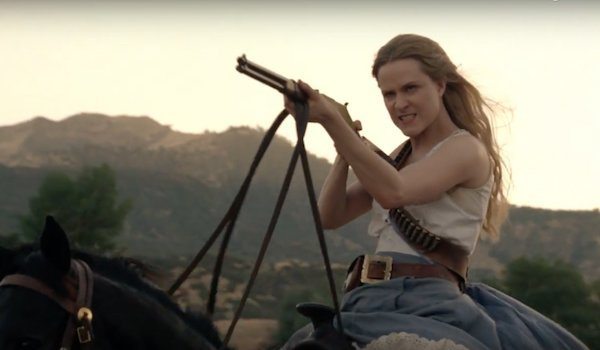 Evan Rachel Wood i Westworld.