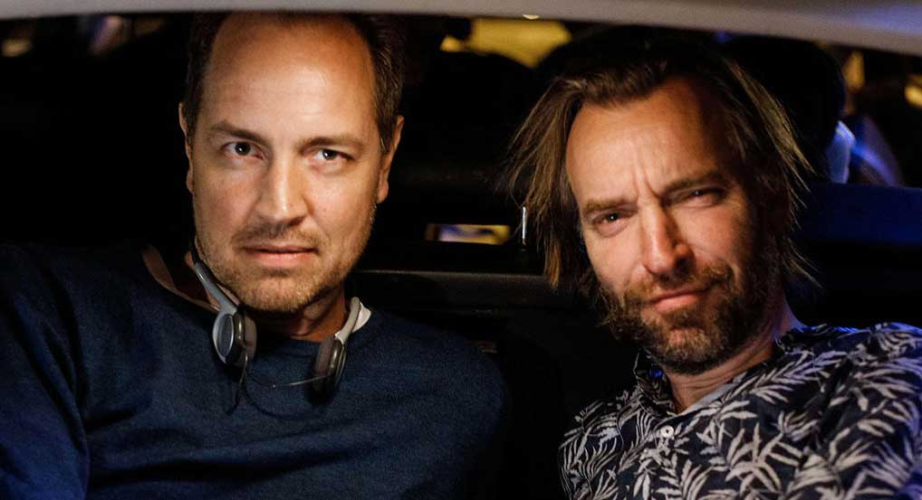 Regissörduon till den kommande svenska filmen Eld och lågor.