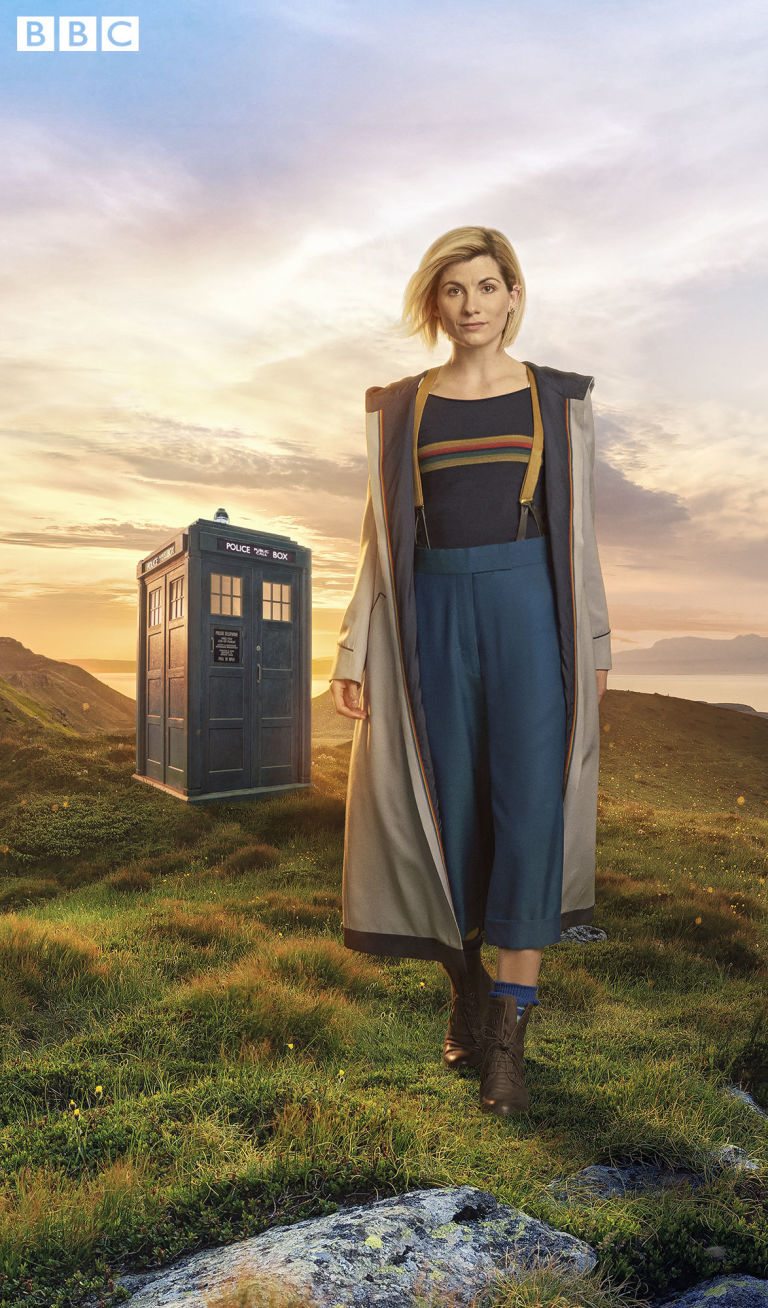 Jodie Whittaker som doktorn i Doctor Who.