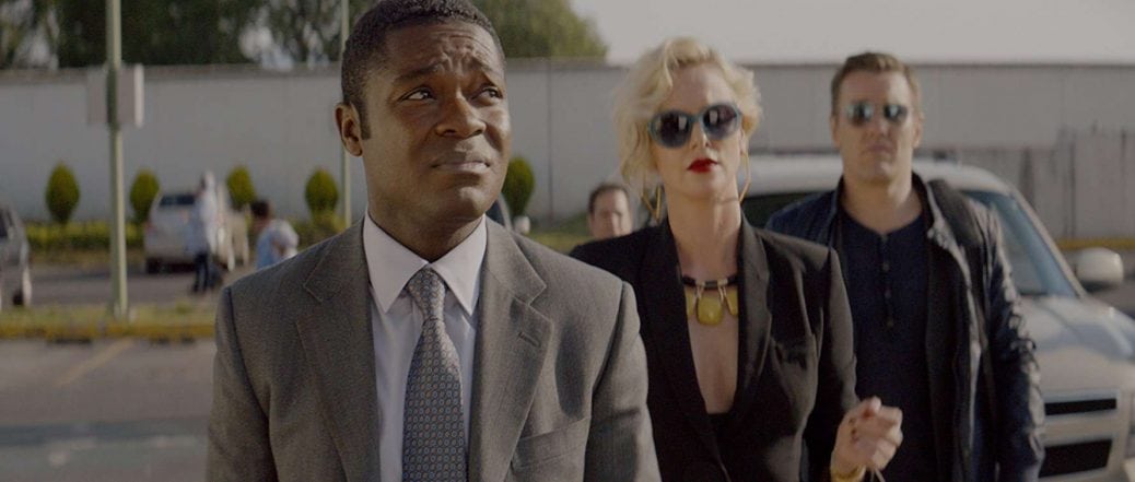 David Oyelowo och Charlize Theron i Gringo. En av alla nya filmer HD.