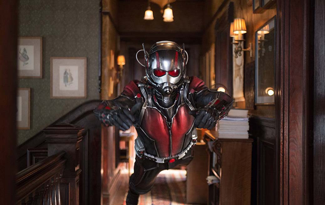 Paul Rudd som Ant-Man.