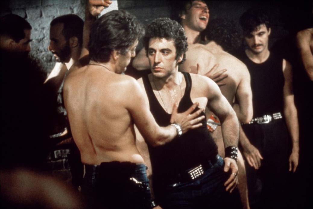 Al Pacino på en undergroundklubb i Cruising.