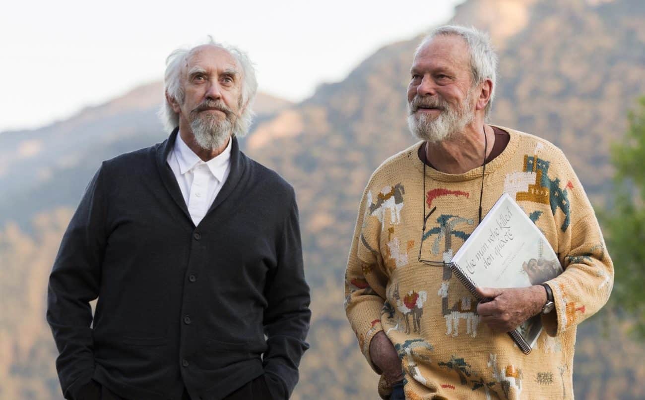 Jonathan Price och Terry Gilliam.