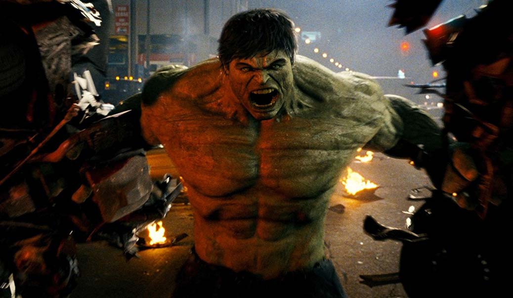 Hulken i The Incredible Hulk.