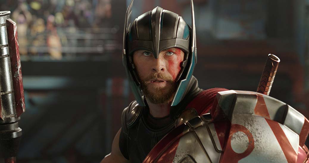 Chris Hemsworth som Thor. 