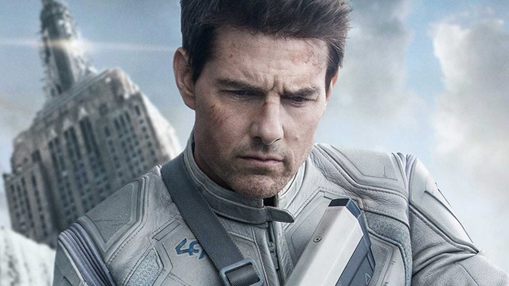 Tom Cruise i Oblivion.