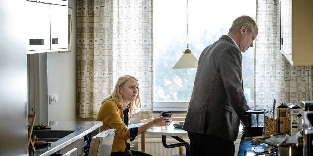 Robert Gustafsson som Peter i Det som göms i snö.